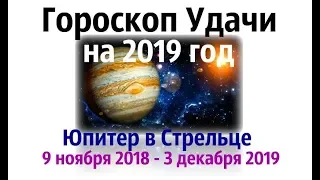 ГОРОСКОП УДАЧИ на 2019 год для всех знаков зодиака/ прогноз от Olga