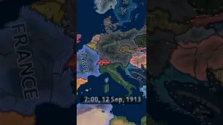 What if Greater Germany was in WW1? | HOI4 #shorts