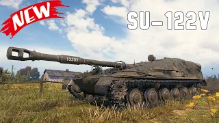 World of Tanks SU-122V - New Soviet Tank Destroyer