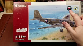 Special Hobby Kit No 72265 B-18 Bolo "War Service"