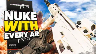 Getting A NUKE With EVERY Assault Rifle In Modern Warfare 3!