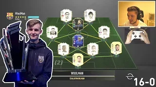 MY WEEKEND LEAGUE BECAME IRRELEVANT AFTER THIS GUYS PERFORMANCE - FIFA 20 FUT CHAMPIONS LIVE