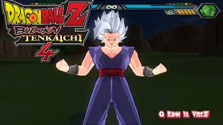 Gohan ALL Transformations and Beast Gohan Moveset, Dragon Ball Z: Budokai Tenkaichi 4 MOD