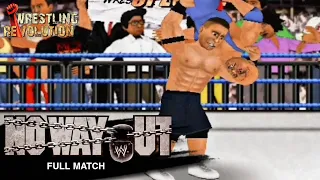 FULL MATCH - John Cena vs. Kurt Angle: No Way Out 2005 | Wrestling Revolution