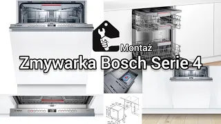 Zmywarka Bosch Serie 4 Montaż SMV4EVX15E 60cm Automatyczne otwieranie drzwi Szuflada na sztućce