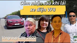 Những khách hàng nói gì sau khi đã lái thử xe điện của Việt Nam VinFast: VF 8 & e34?