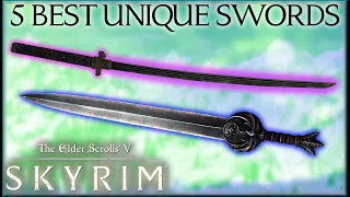 5 STRONGEST UNIQUE 1H SWORDS (+LOCATIONS) in TESV: Skyrim SE - Caedo's Countdowns