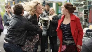 EastEnders - Janine Malloy and Stacey Branning Argue About Lily Branning (28th September 2010)