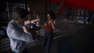 Nadine vs Nathan FIST FIGHT Uncharted 4: A Thief’s End