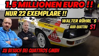 TURBO-GOCKEL - 1,5 MILLIONEN EURO -NUR 22 EXEMPLARE ! WALTER RÖHRL AUDI QUATTRO S1 -  QUATTROS GMBH