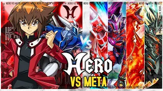 Hero Deck VS META |EDOPRO| Replays 🎮 + Decklist ✔️