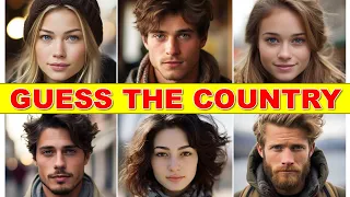 Guess the Country (Europe) Average Faces of Every Nationality