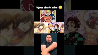 Los mejores trios del anime 😱