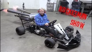 Rocketman: HOW to make a SUPER JET GOKART ! part #1