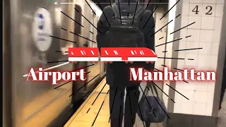 Laguardia to Manhattan: FREE SHUTTLE + Subway Explained