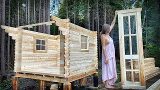 BUILDING an OFF GRID FOREST CABIN for BABY NURSERY & APOTHECARY | Mold is Everywhere - Ep. 144