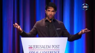 "Green Prince" at Jerusalem Post Conference.