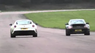 Ferrari 599 GTO vs Porsche 997 Turbo S