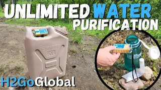A years worth of clean water under 14oz!| H2Go Global