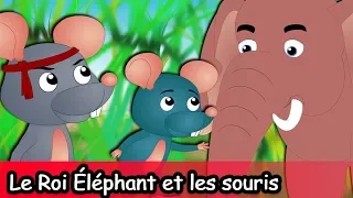 Le Roi Éléphant et les souris - Conte pour enfants - Dessin animé