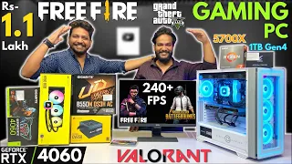 Rs 1.1 Lakh 💸💸 Gaming PC 😍😍 | RTX 4060 | Ryzen 7 | 9532777615 | Mr Pc Wale