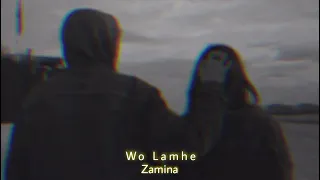 Woh Lamhe - Atif Aslam (Slowed+Reverb) | Zamina