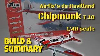 Airfix de Havilland Chipmunk T.10 1/48 Scale Model Build (2021 Tooling - A04105)