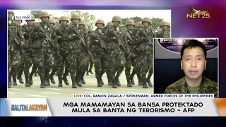 Interview with AFP Spokesperson Col. Ramon Zagala on PHL security and terror threats