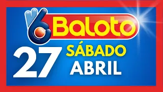 Resultados del BALOTO REVANCHA del 27 de ABRIL de 2024 💫✅💰