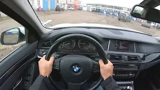 2014 BMW 528i xDrive 2.0 (245) POV TEST DRIVE + Начало Розыгрыша.