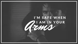 jeremy ✘ elena » i'm safe when i am in your arms