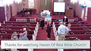 5/8/24 -PM Haven of Rest Bible Church