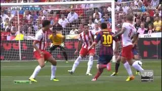 Альмерия —  Барселона 0:2, Примера 28 сентября 2013