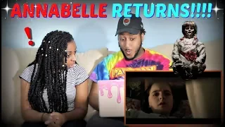"ANNABELLE COMES HOME" Official Trailer REACTION!!!