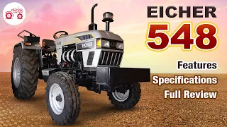 Eicher 548 | Top Model 48 HP Tractor | Features, Specifications, Full Review | Eicher Tractor | 2022