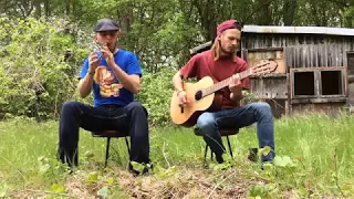 Woodnitza - An Irish Pub Song (The Rumjacks Cover Tin Whistle & Acoustic Guitar)