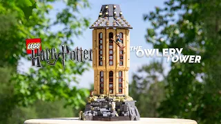 LEGO Hogwarts Owlery Tower From HARRY POTTER! // Custom LEGO Hogwarts MOC