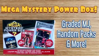 Mega Mystery Power Box Basketball Repack - Graded Michael Jordan, Random Packs & More!