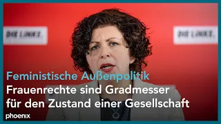 phoenix tagesgespräch mit Amira Mohamed u.a. zur feministischen Außenpolitik am 01.03.23