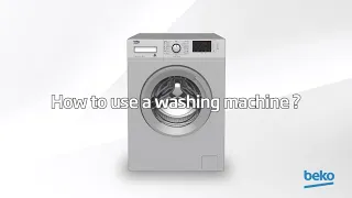 How to use a washing machine? | by Beko