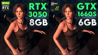 RTX 3050 Vs GTX 1660 SUPER | 12+ Games & Editing Benchmarks