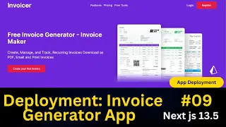 Deploying the Invoice Generator App on vercel: A Step-by-Step Guide #009