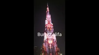 The tallest building in the world Burj Khalifa #shortvideo #shorts