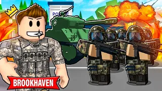 LLEGA LA TERCERA GUERRA MUNDIAL a BROOKHAVEN! 😱🏡 - Roblox YoSoyLoki