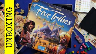 UNBOXING (Petr): Five Tribes