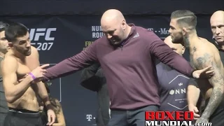 UFC 207 Ceremonial Weigh-in: Dominick Cruz (135) vs. Cody Garbrandt (135)