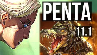 CAMILLE vs RENEKTON (TOP) (DEFEAT) | Penta, Legendary, 12/3/8, 500+ games | EUW Diamond | v11.1