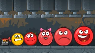 Red Ball 4 - Ninja Box - All Levels - All Volumes - 10 Minutes Speed Gameplay Volume 1,2,3,4,5