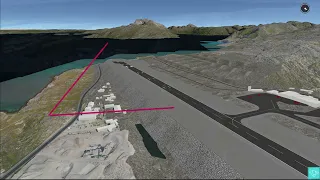 Nuuk Airport, Northwest Slope Fill Recap using Malik Hansen's Panoramas, 2024 03 23