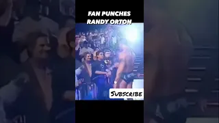 randy Orton 😱 punch by fan#shorts #youtubeshorts #viral